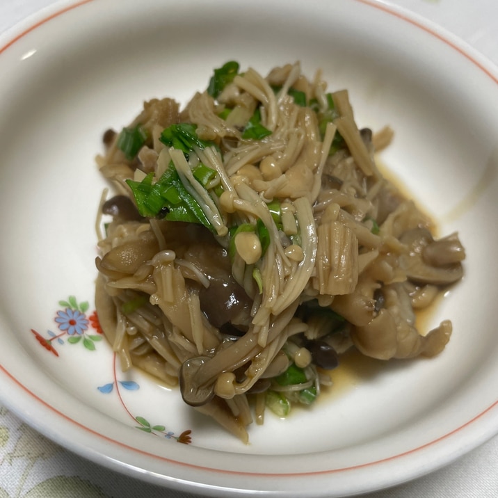 キノコのすき焼きのタレ煮